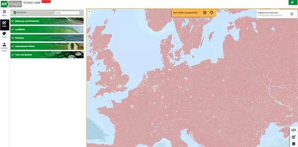 onmapsStudio - Kartenstile verwalten