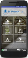 onmapsTourismus App - Mönchsweg